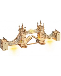 Drvena 3D slagalica Robo Time od 113 dijelova - Tower Bridge
